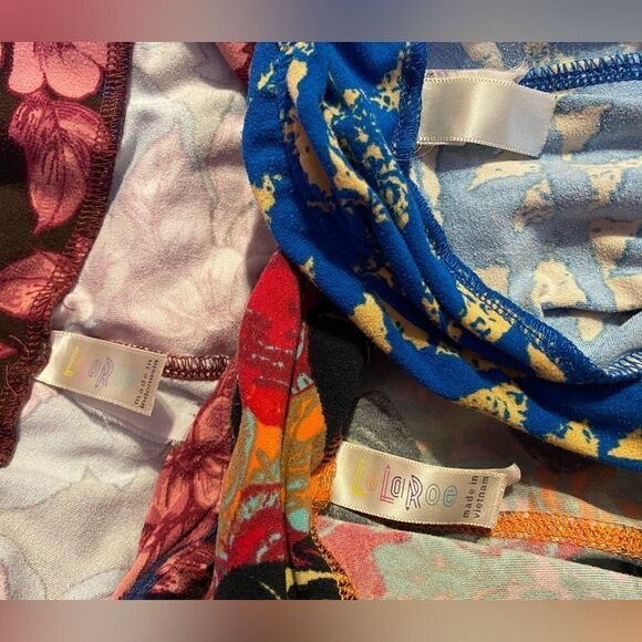 (2) Pair Lularoe Leggings (Tall & Curvy), (1) Pair Lularoe-like Leggings - Picture 2 of 7